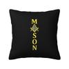 Custom Freemason Evil Eye Symbol Throw Pillow Covers Masonic Mason Chair Cushion Cover Square Pillowcase