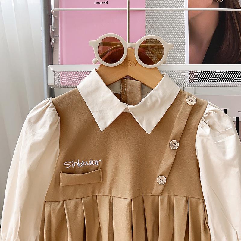 Girl's Spring/Autumn Princess Dress: Academic Style Toddler Skirt TQ165