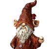 Incense Burner Gnome Incense Holder Effective Stress & Anxiety Relief Plague Doctor Cone Burner Gnome Decor for Home Decoration
