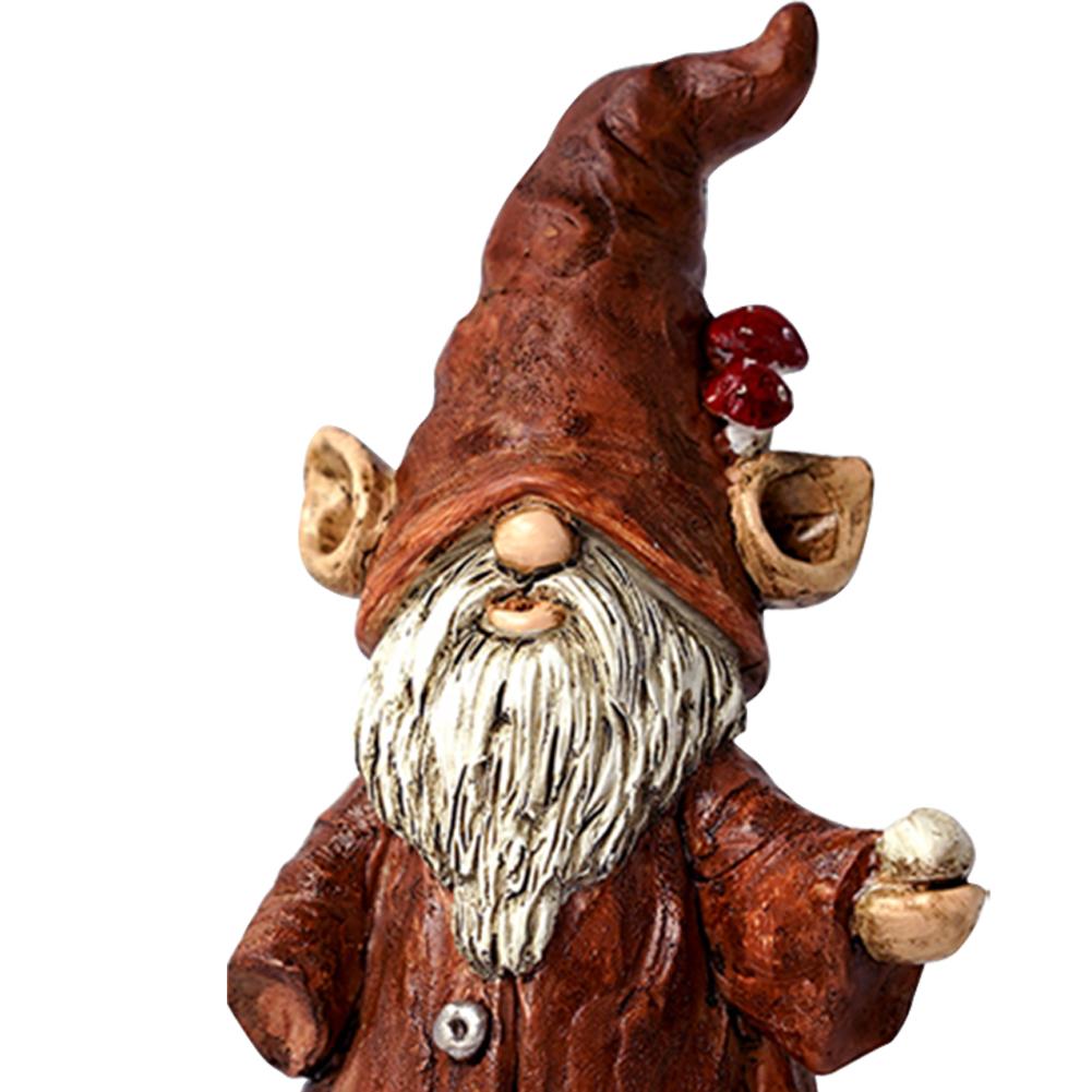 Incense Burner Gnome Incense Holder Effective Stress & Anxiety Relief Plague Doctor Cone Burner Gnome Decor for Home Decoration