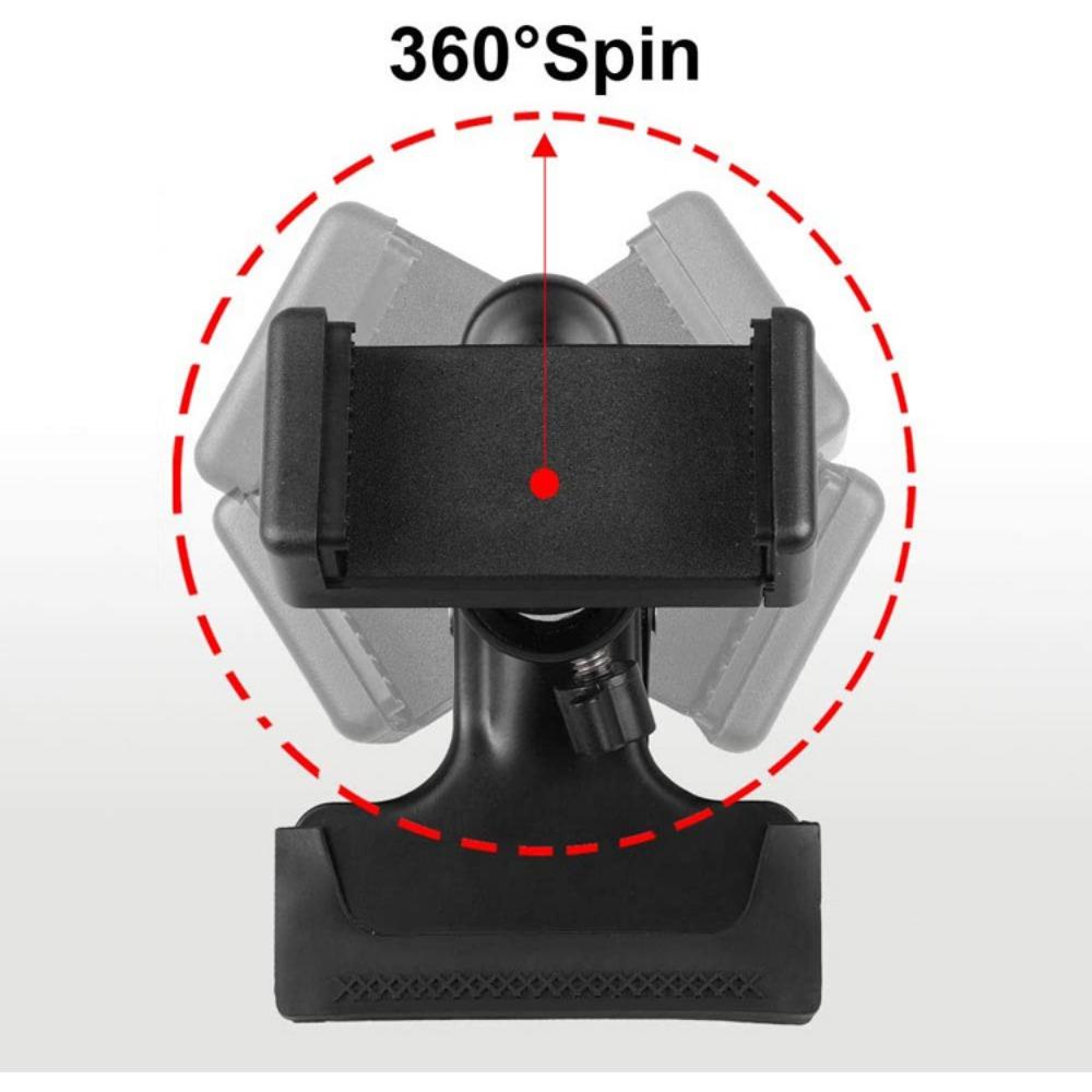 black guitar phone holder, which makes it convenient for us to watch teaching videos or sheet music, guitar accessories, and head music while playing