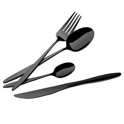 24-Piece Cutlery Berlinger Haus Bh-3063 Shiny Black