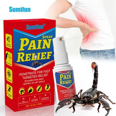 20g Sumifun Joint Muscle Sprain Painkiller Cream Back Ache Plaster Spray Spray Medicine Made From Scorpion