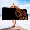 Tiger Pattern Big Microfiber Beach Towels Quick Dry Towel Sand Beach Towels Pool Towel For Travel Swim Pool Yoga