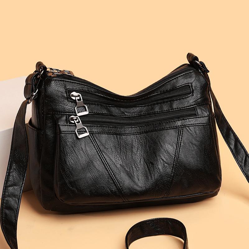 New fashion shoulder bag simple trend mother bag commuter messenger bag tide