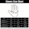 Winter Warm Portable Pocket Gloves Men's and Women's Touchscreen Reflective Zipper Gloves Outdoor Fishing and Skiing Gloves