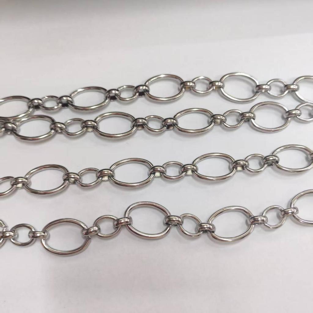 Stainless Steel Bold O-Chain Necklace - European & American Style