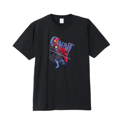 Small Planet Marvel 50 Design L Size Smoke Black T-Shirt 44/Gambit