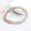 Juanyu Purple Chalcedony & Strawberry Crystal Bracelet - Ancient Style Jewelry MN4062307