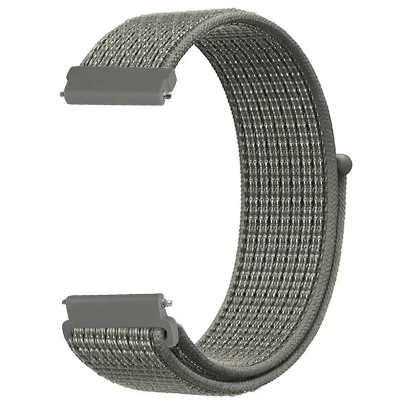 20mm 22mm Nylon Loop For Garmin Venu 3 2/SQ SQ2/Vivoactive 6 5 4 3 Watchband For Garmin Forerunner 745 965 255 245 645 55 158