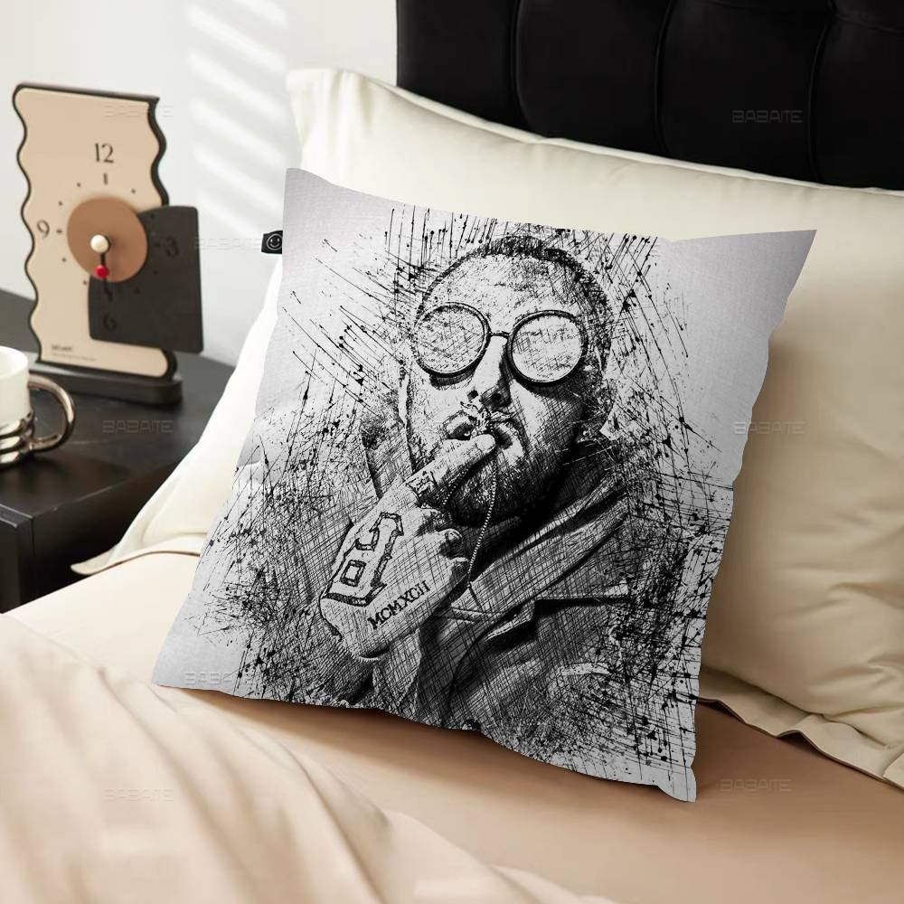 Singer M-Mac Miller Pillow Cover For Bedroom Room And Living Room Sofa Decorative Cushion Cover