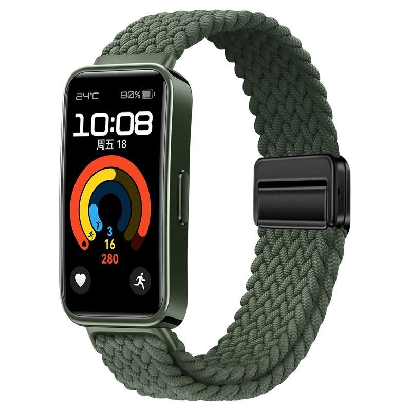 Nylon Loop Bracelet for Huawei Band 10 Sport Breathable Wristband for Huawei Band 8 9 10 Strap Replaceable Watchband Accessories