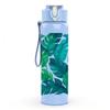 1PC Tropical Monstera Leaf 750ml Color Plastic Sports Water Bottle Leakproof Flip Straw Lid Suitable for Sports Office Home Use