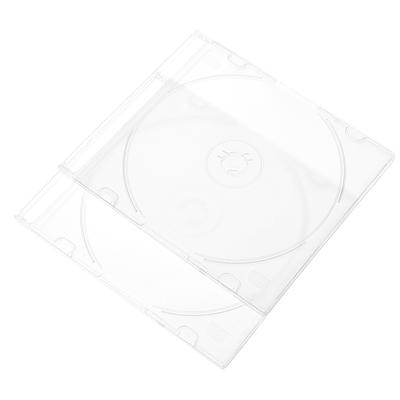 Pouzdro na CD Transparentní Stojan Akrylové Držáky na CD DVD Úložný Držák Transparentní