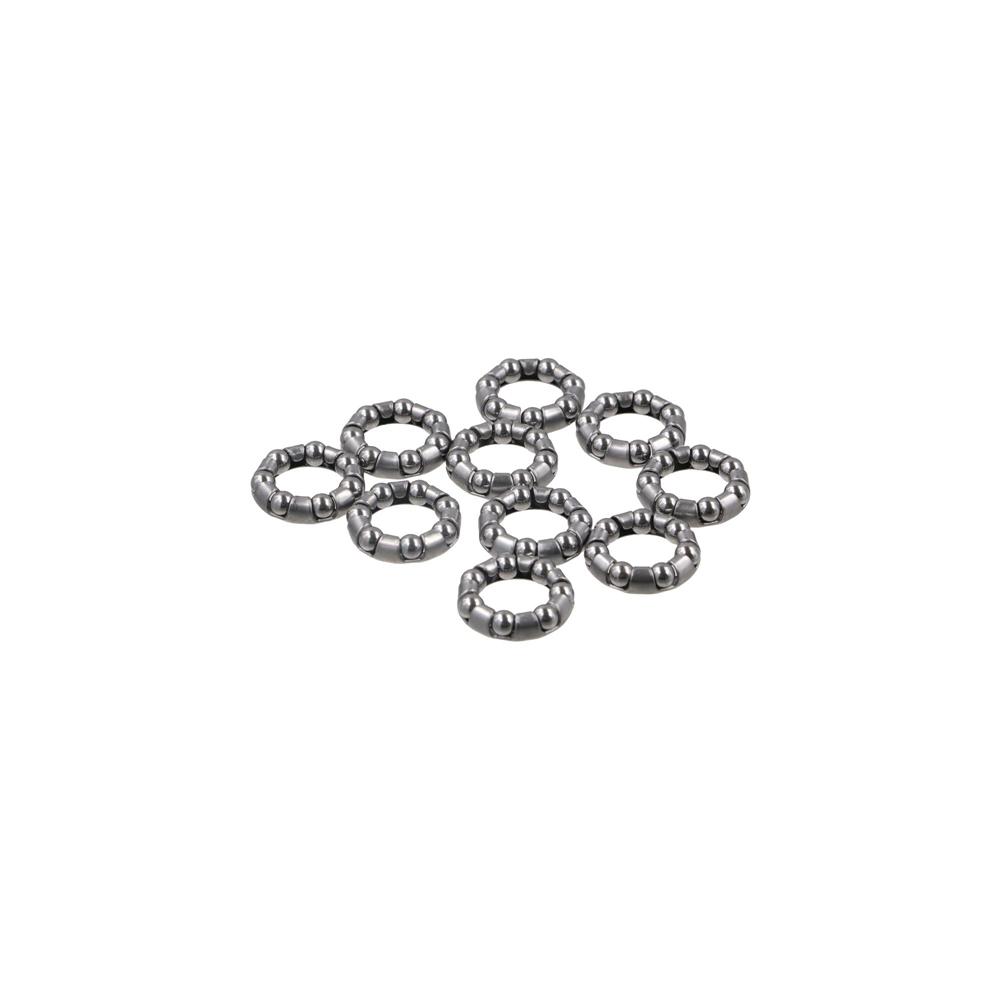 Accessories 3/16" Silver MTB Bike Cycling Bearing Bicycle Front Hub Bicycle Hubs Bicycle Bearings