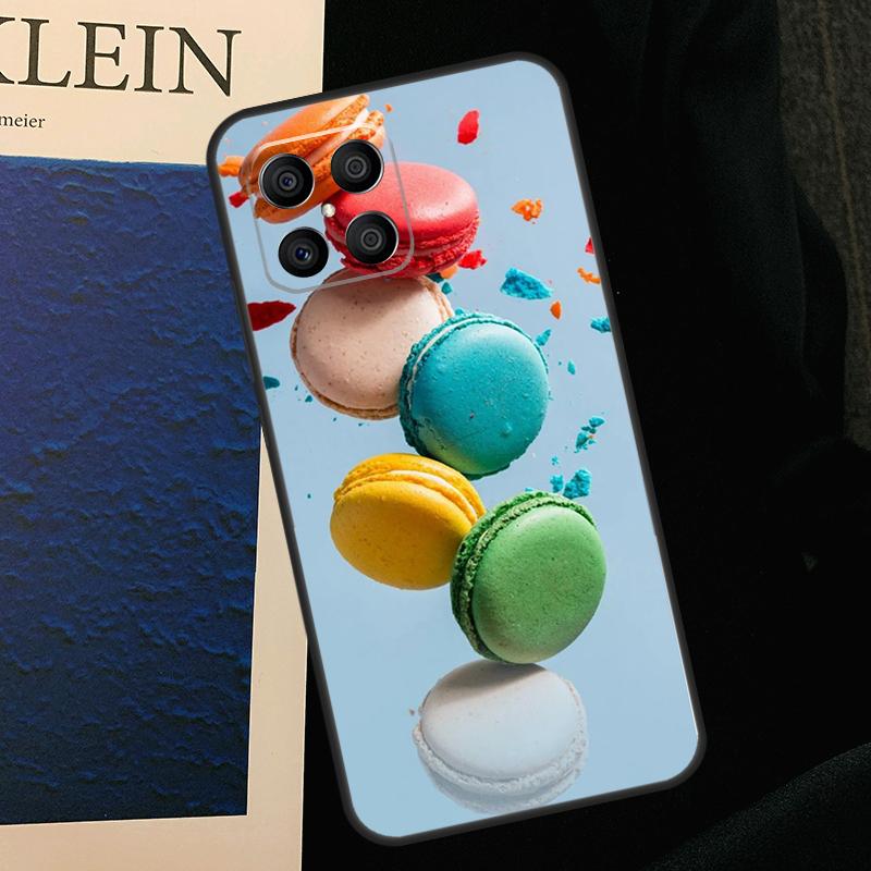 Macarons Kuchen Dessert Niedliche Hülle Für Honor X8b X9b X9a X8a X8 X9 X9c 50 70 90 Lite Honor 200 Lite Magic 5 6 7 Pro Abdeckung