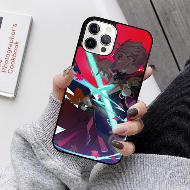 Genshin Impact Kaedehara Kazuha Phone Cases Cover For iPhone 17 Air 16e 15 14 12 13 11 Pro MAX apple Plus Coque