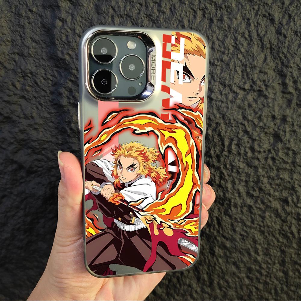 

Demon Slayer Tanjiro Silver Protective Case for iPhone 13, 14, 15 Pro, and 16 Pro iPhone 16 Pro