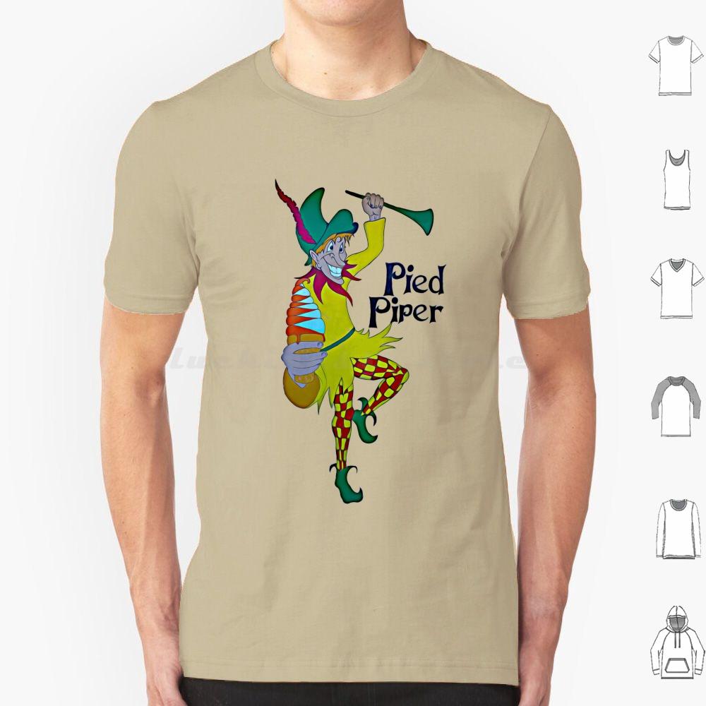 Pied Piper Cartoon T Shirt 6xl Cotton Cool Tee