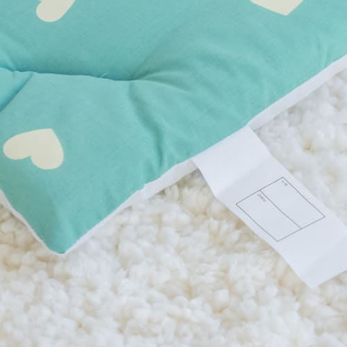 Nishikawa Nap Mat, Washable, Nap Mat, Kindergarten, Nursery School, Nap Mat, Heart Pattern, Simple, 56409 Green 500