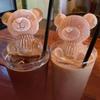 1/3 pcs Hot selling cute bear shaped kitchen refrigerator DIY ice tray silicone mold whiskey ice mold making box frozen coffee a