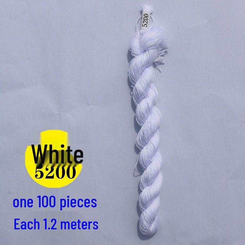 Baumwoll-Kreuzstich-Stickgarn: Handgefertigte Einlegesohlen, Dickes Nähgarn, Eine Farbe pro Stück