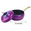1pcs Non-stick Soup Pot Aluminum Eggplant Tomato Apples Pear Avocado Dessert Saucepan Frying Pan Multi-Use Kitchen Supplies