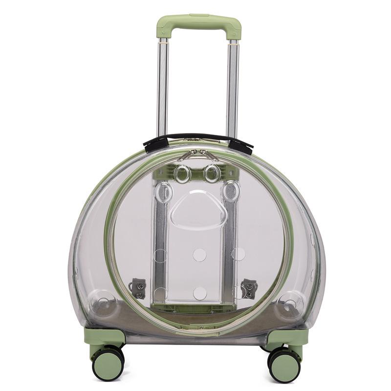 Acrylic Pet Rolling Carrier Breathable Transparent