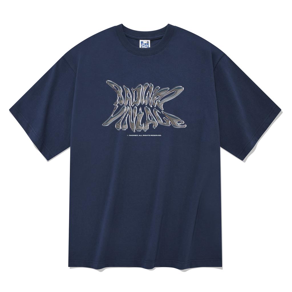 RADINEO Retro Short Sleeve T-Shirt Navy