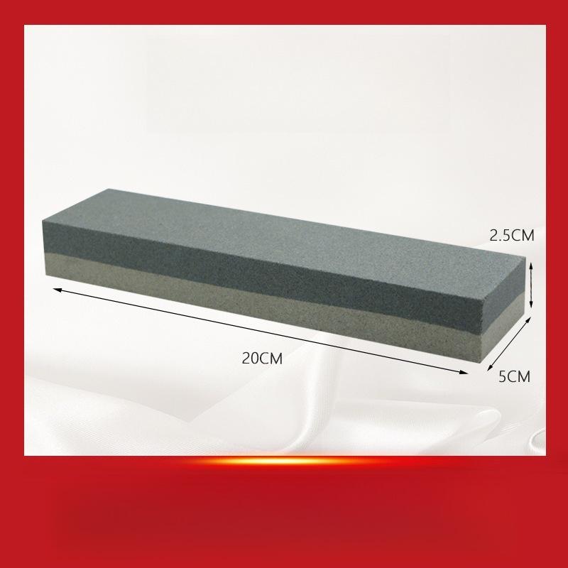 Whetstone Household Kitchen Knife, Large Brown Corundum Whetstone Set for Kitchen Sharpening M