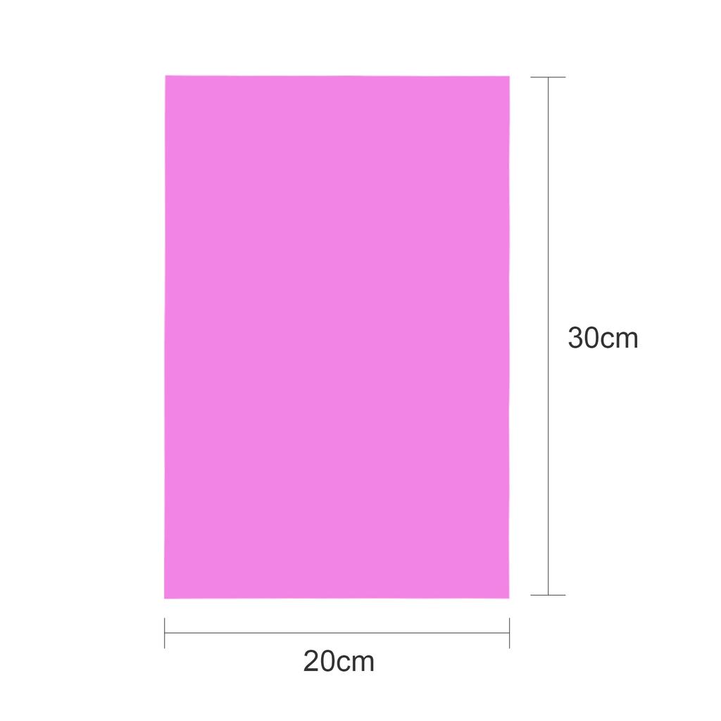 9PCS 30 * 20cm Photography Light Color Filters Set Transparent Light Gel Sheet for Studio Photography Portrait Video Shooting