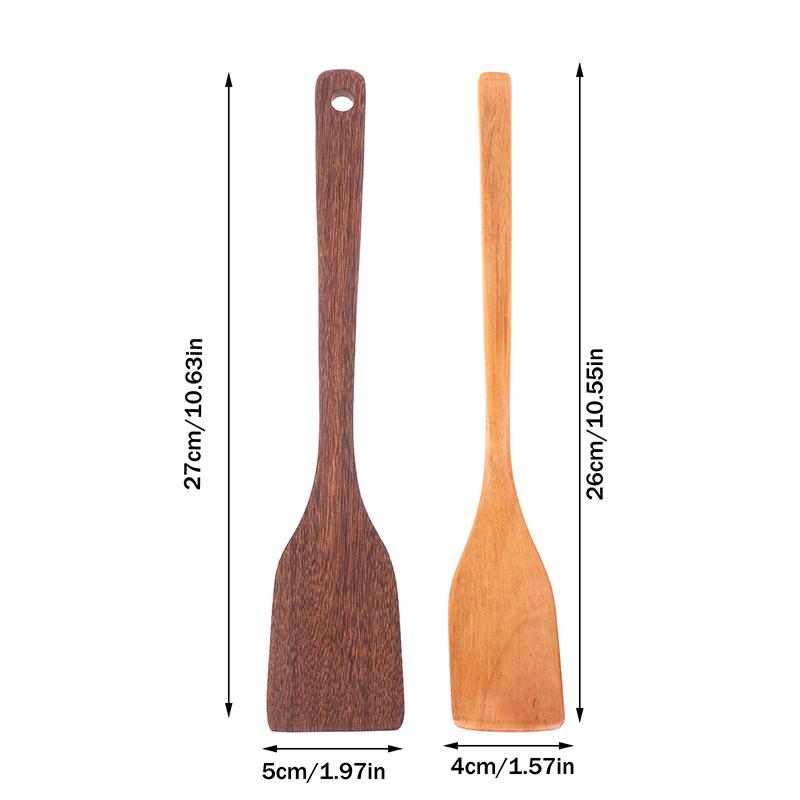 Dřevěná stěrka Naběračka na rýži Polévková lžíce Kuchyňské náčiní Přírodní dřevo je bezpečné a odolné pro domácí, restaurace a kuchyně