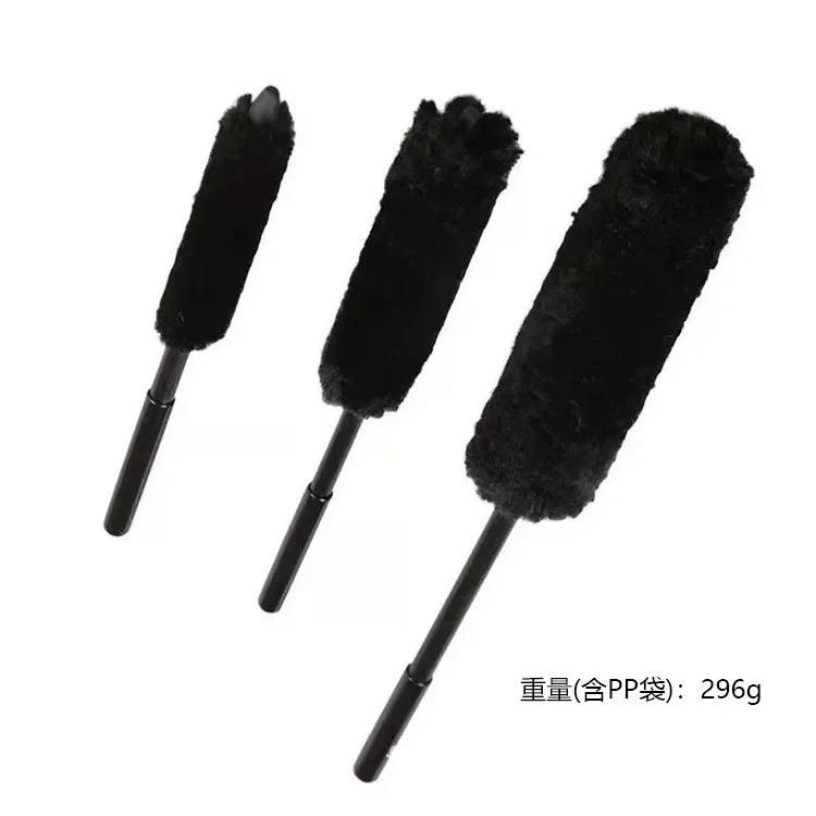 Car Wheel Universal Plush Soft Alloy Wheel Cleaning Brush Detail Brush For Car Motorcycle Maintenance Cleaning Tools