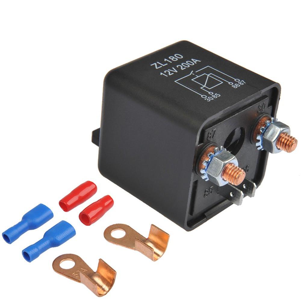 200A 250A High Power  Relay 5P Starting Relay 12V 24V Power Automotive Heavy Current Start relay Car relay Modular Relays