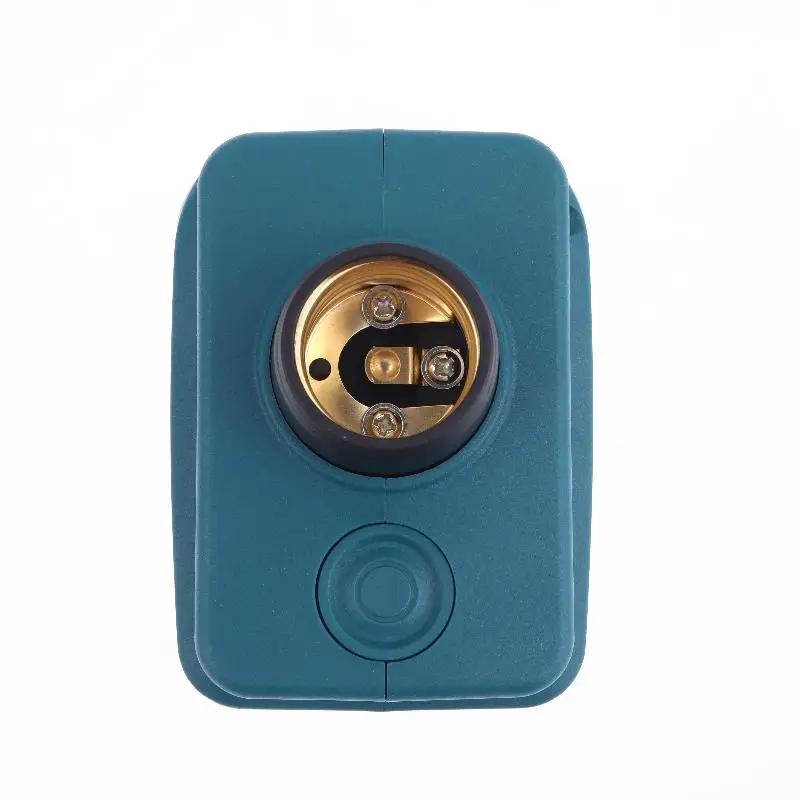 Lithium Battery E27 Light Socket Fits Multiple Battery Types For Bulbs Fans Led Lamps Ideal For Camping Outdoor Work Emergency