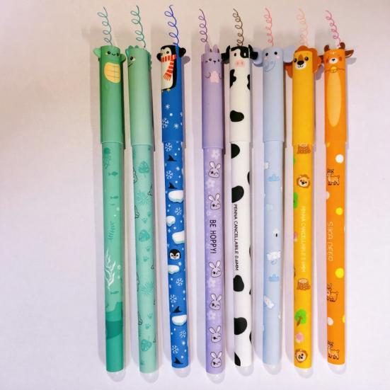 Suddbara Gelpennor Återanvändbara Slät Skrivning Och Hållbar Suddgummi Kulspets Assorterade Festliga Färger för Återanvändbara Anteckningar Kärlekshälsningar Semesterpresenter Och Skola