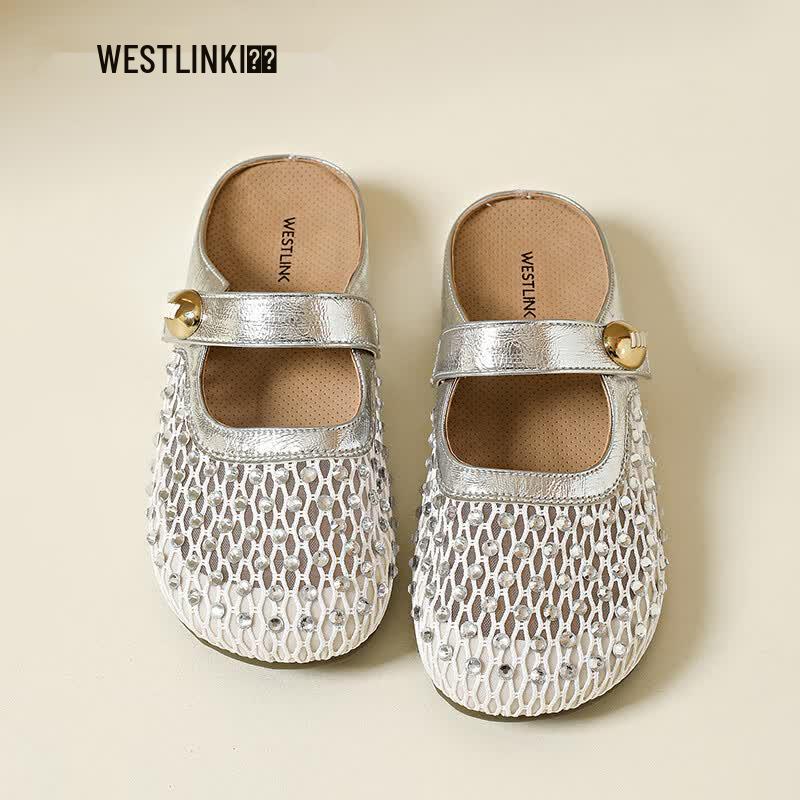 Westlink Woven Slip-On Breathable Women s Sandals EU 39