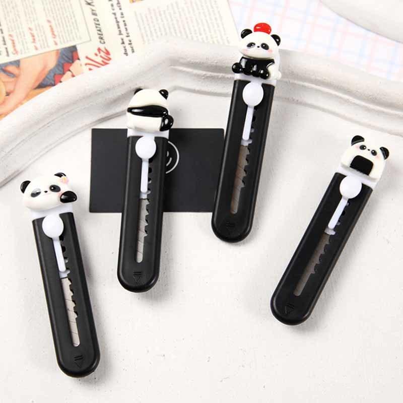 1 Piece Panda Capybara  Art Cutter Utility Knife Mini Student Art DIY Tools Creative Stationery School Supplies