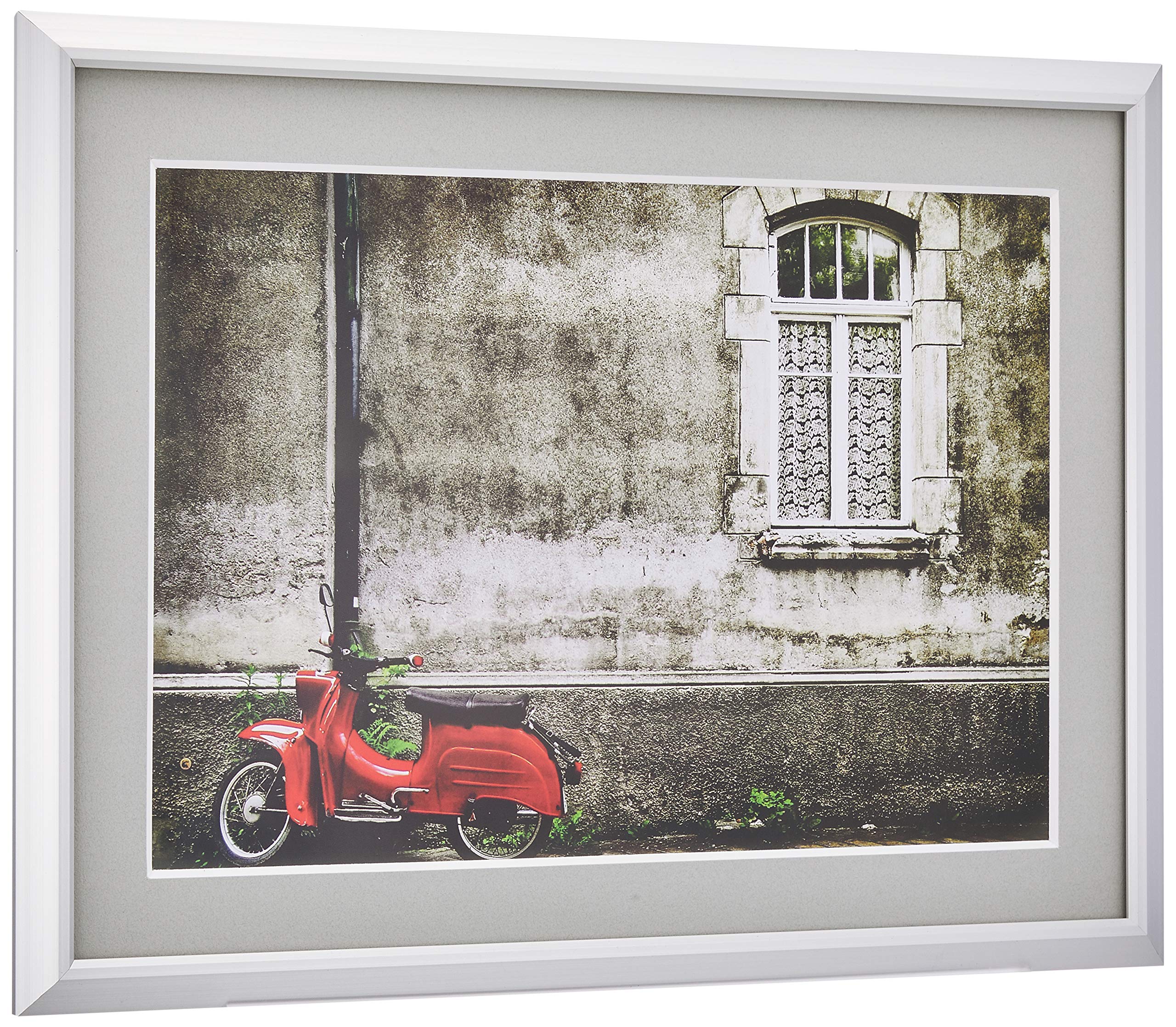 

Kenko Picture Frame Atando A4 Acrylic Type Aluminum Frame Silver/Gray AAT-A4-SG