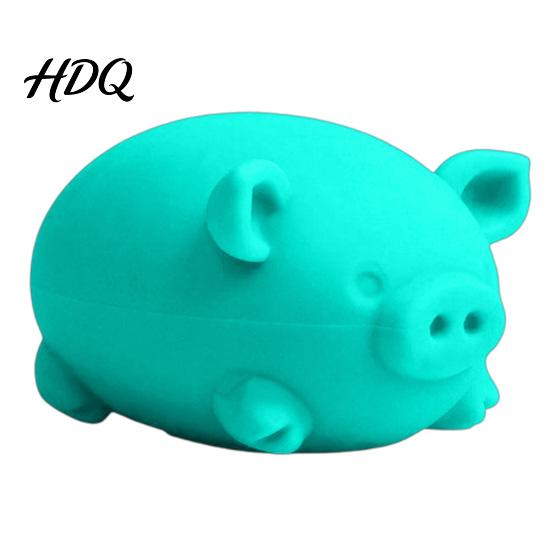 Portable Stress Ball Pig Squeeze Toy Animal Relief Toys for Kids Splash Relaxation Fidget (1PCS) Sensory Children Party Favors Novelty Reliever