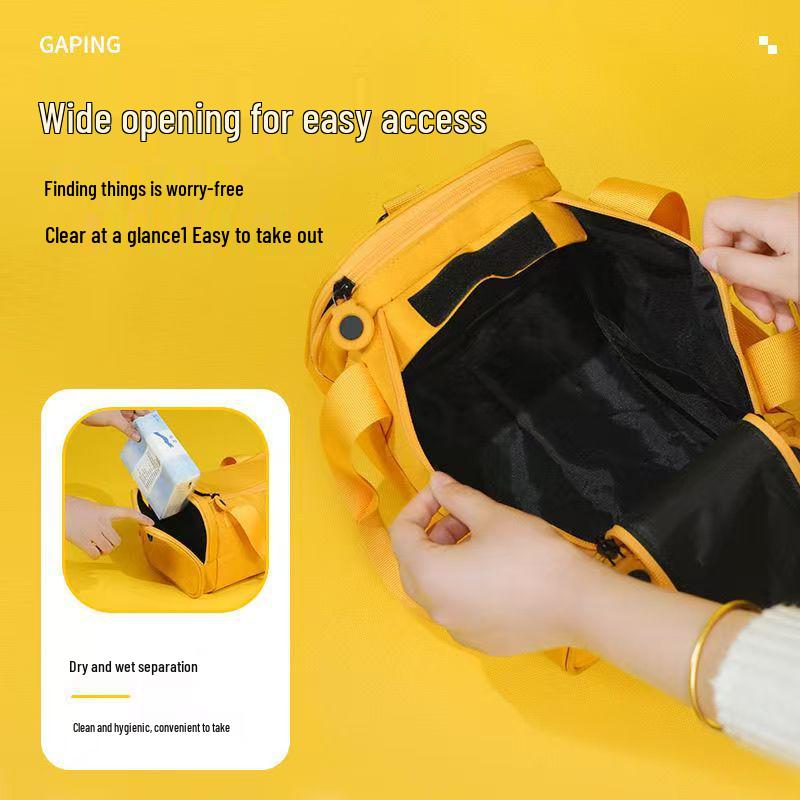 Multifunctional Large Capacity Travel Bag - Lightweight for Dance, Fitness, Swimming & More