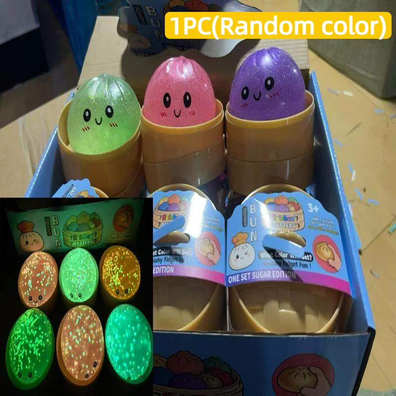 Mini-Knödel-Dampfgarer Brötchen Quetschspielzeug Weich Stressabbau Fidget Sensorisches Spielzeug Partygeschenke Geschenk