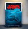 Jaws Retro Horror Movie Metal Poster Tin Sign Xcm PlateAluminum