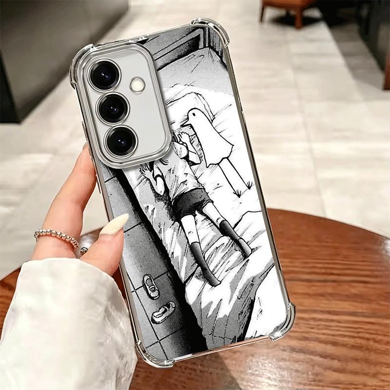 Oyasumi Punpun Anime Soft Phone Case For Samsung A17 A27 A07 A37 A57 A16 A56 A15 A55 A14 A54 A13 A53 A26 A36 A25 A35 A24 A34 A23