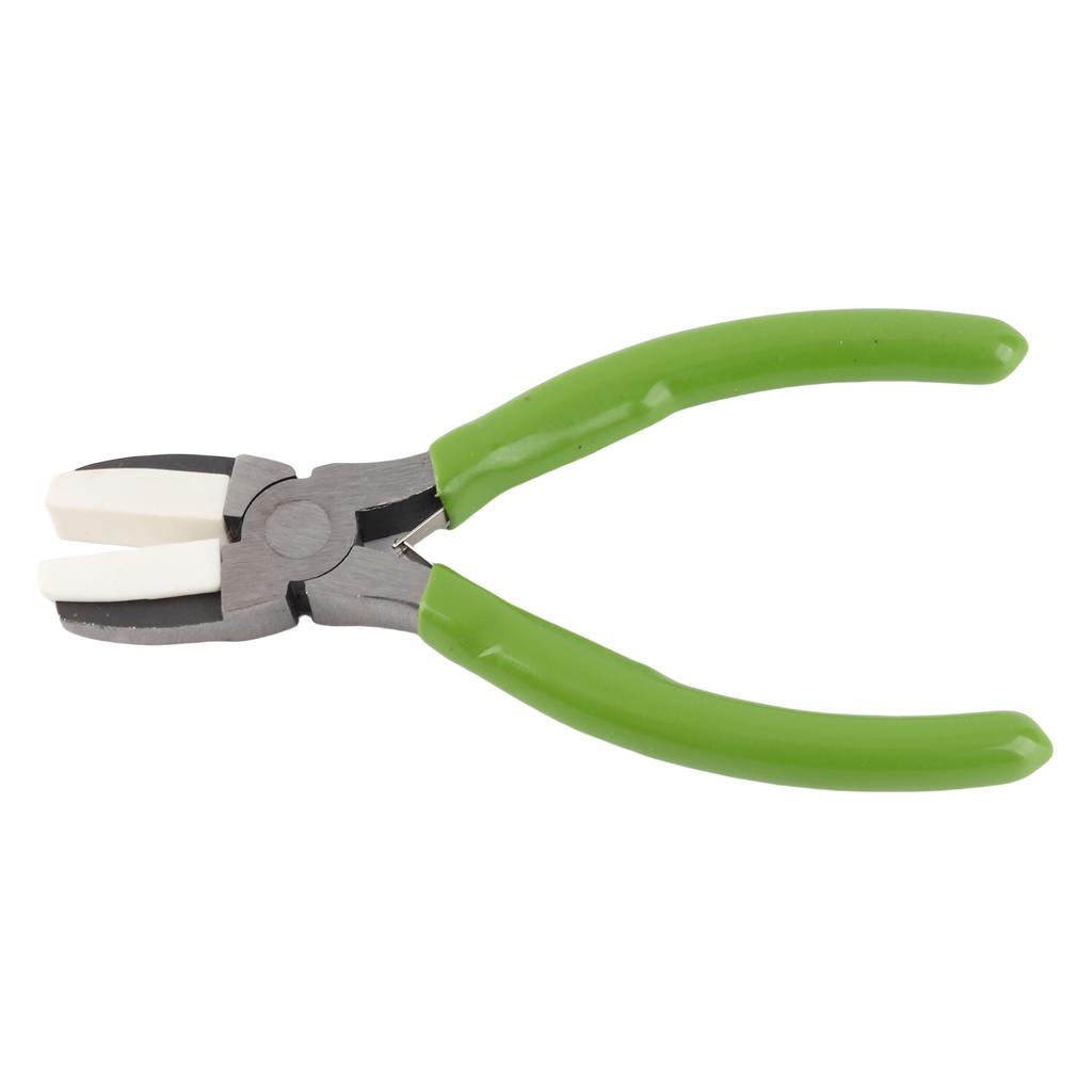 Jewelry Pliers Effort Saving Nonslip Handle Sturdy Durable Wide Application Carbon Steel Plastic Nose Pliers