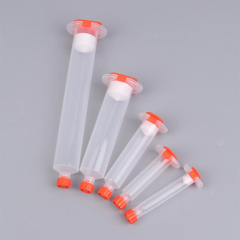 Dispensing Cylinder Syringe Pp Tube Flux Container Usa Type Glue Cockroach Cartridge Barrel 3Cc 5Cc 10Cc 30Cc 50Cc Sub-Packing