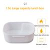 Electric Heated Lunch Box, Car Picnic Food Heating Heater, Stainless Steel Food Warmer Container Dual Use