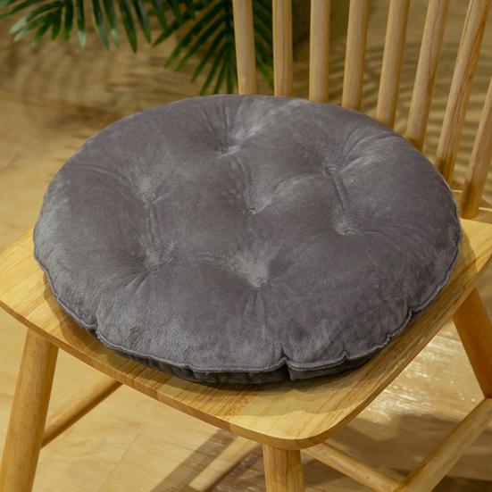 Cozy Stylish Chair Cushion Soft Fluffy Durable No Fading Pilling Lovely Cushion for Office Students Home