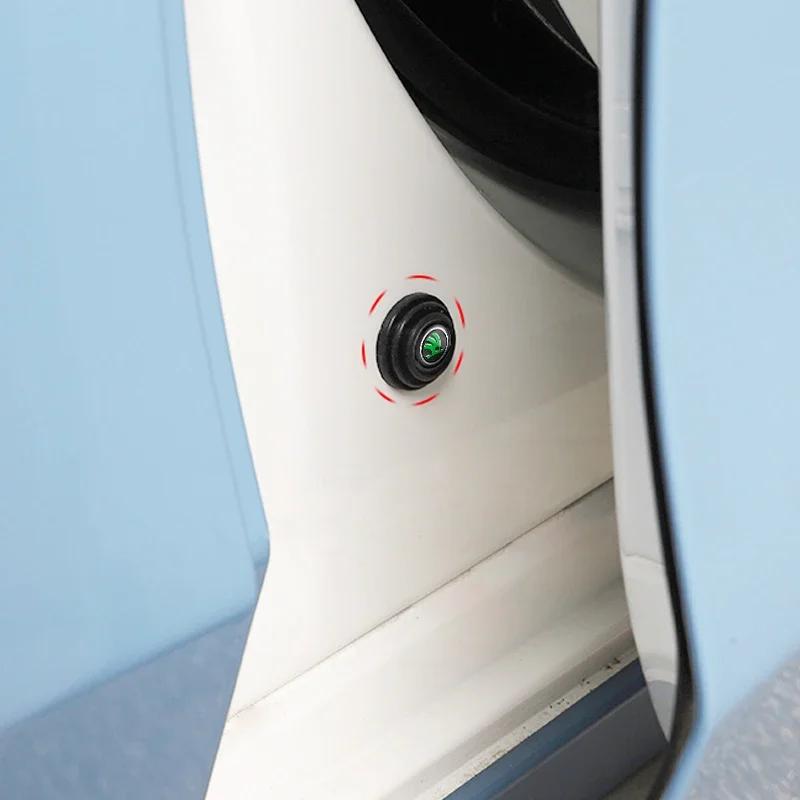 Car Sticker 2026 Hot Car Door Shockproof Silicone Gasket Buffer Pad Accessories For Skoda Octavia Superb Rapid Kodiaq Karoq Fabi