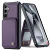 Magnetic Cards Solt Wallet Leather Case for Samsung Galaxy S24 Ultra S23 FE S22 Plus A55 A35 A15 A54 A14 A24 A34 5G Stand Cover